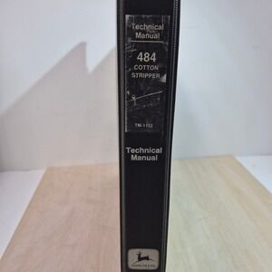 John Deere 484 Cotton Stripper Technical Manual TM-1153 Jan-79 Service Repair